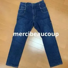 mercibeaucoupストレートデニムパンツ