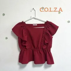 【Honeys】CO.L.Z.A Tシャツ　 S サイズ❣️ 伸縮性有❣️レディースのサムネイル