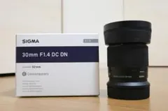 SIGMA 30mm F1.4 DC DN RFマウント 【保護フィルター付 】