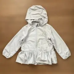 petit mainフード付き水色ジャケット