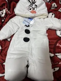 新品　80 アナ雪　オラフ　スノージャンプ　ジャンプスーツ　スキーウェア