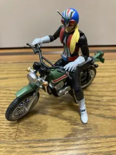 衝動　仮面ライダー ライダーマンバイク付き 組立済み中古