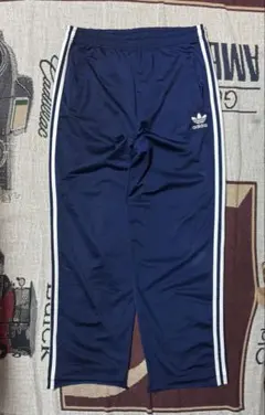 adidas トラックパンツ ジャージ ネイビー 90s Y2K
