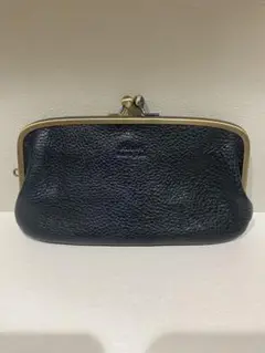 【新品】Rinori 本革　がま口財布　本革長財布