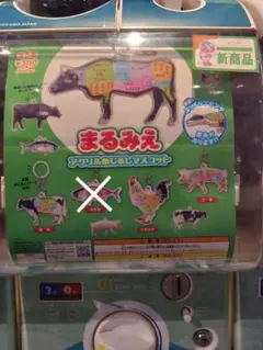 まるみえ アクリルめじるしマスコット 4종 세트