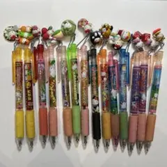 ハローキティ　ご当地ボールペン13本・シャーペン1本　まとめ売り