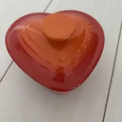 LE CREUSET ハート型 ストーンウェア 蓋付き ル・クルーゼのサムネイル