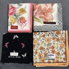 ブランド ハンカチ 4枚セット