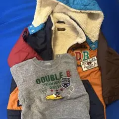 DOUBLE B ミキハウス　トレーナー　アウター