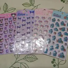 サンリオ クロミ マイメロディ ハンギョドン ぷくっとシール