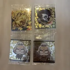 鬼滅の刃ウエハースディフォルメシール　善逸＆獪岳