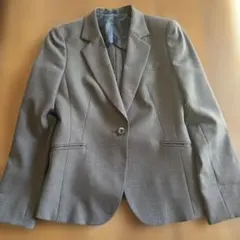 チャコールグレー テーラードジャケット