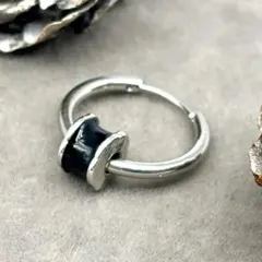 フープピアス メンズ シルバー リングピアス 新品 片耳用 【PN523-3】