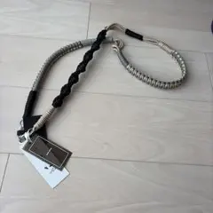 タグ付き⭐︎スマホショルダーストラップ グレー