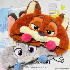 ディズニー⭐️ファンキャップ ニック ジュディ ハット 帽子 ズートピア
