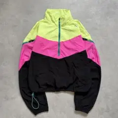 PUMA プーマ ウィンドブレーカー ハーフジップ 短丈 サイバー テックのサムネイル