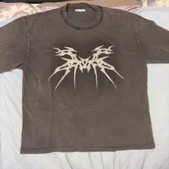 ZARA グラフィック Tシャツ チャコールグレーのサムネイル