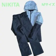NIKITA ジュニア キッズ スノーボードウェア 上下セットＭサイズ【美品】