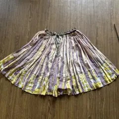 TSUMORI CHISATO シルク100% ドッキングデザイン　スカートのサムネイル