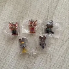 ズートピア2 めじるしアクセサリー　コンプセット