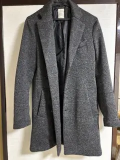 BACK NUMBER チェスターコート グレー M