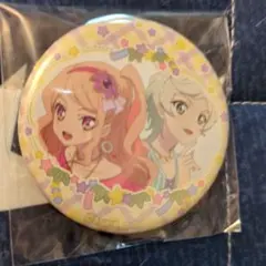 アイカツスターズ！ 缶バッジ 香澄真昼 騎咲レイ チーズソフトクッキー イオン