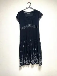 フォーマル　ノースリーブワンピース