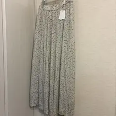 新品　グローバルワーク　プリーツロングスカート　L