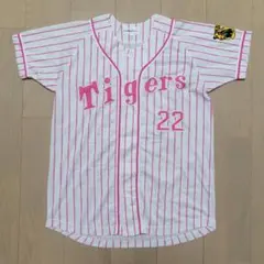 阪神タイガース レプリカフリルピンクストライプユニフォーム y2k
