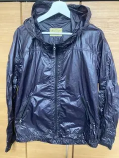 アメリカンラグシー　ダークパープル ナイロンジャケット フード付き