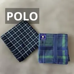 ハンカチ2点セット　POLO