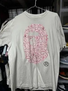 A BATHING APE Tシャツ ホログラム ピンク Lサイズ - メルカリ
