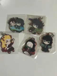 鬼滅の刃 アクリルキーホルダー 5個セット