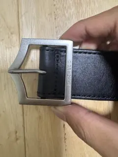 エディ期　Dバックル　Dior Homme ブラックレザーベルトのサムネイル