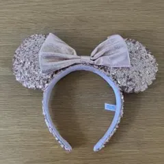ディズニー ミニーマウス　カチューシャ ローズゴールド