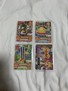 アイカツカード 4枚セット ファインストリート