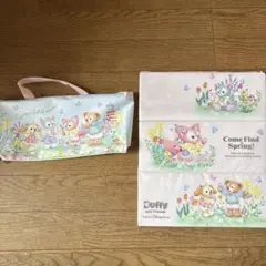 東京ディズニーリゾート　ダッフィーフレンズ　ポータブルクッション