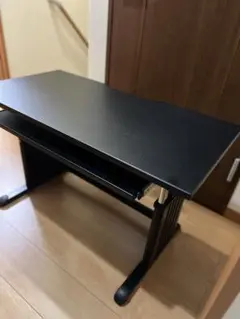 昇降式 ゲーミングデスク ロータイプ キーボードスライダー