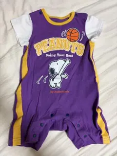PEANUTS スヌーピー ロンパース