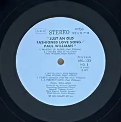 ポール・ウィリアムス/サムデイ・マン LP 見本盤 青ラベル Paul Williams / Someday Man (激レア青ラベル見本盤） - DISK-MARKET