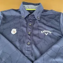 値下げ❣️Callaway ネイビー 長袖シャツ Mサイズ