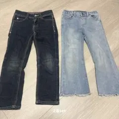 キッズデニムset