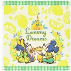 ディズニーリゾート レモン ミニタオル 2枚 新品未使用 ミッキー ミニー