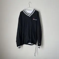 チャンピオン　ウルブズ ナイロン プルオーバージャケット　ビッグロゴ　　NBA 90年代 スターター NBA ORLANDO MAGIC ナイロンプルオーバージャケット