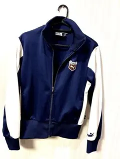 【古着】PUMA ジップアップジャケット ネイビー/ホワイト