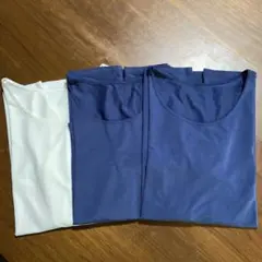 ユニクロ エアリズム クルーネック T（八分袖）3枚セット