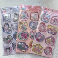 【即日発送】サンリオ ウォーターシール 3種類