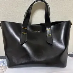 Charles&Keithダブルハンドルスラウチーバッグ