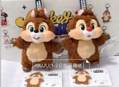 POPMART 新品未開封 チップ&デール ぬいぐるみキーチェーン