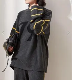 【Uhr/ウーア】79 Numbering Knit：ニットのサムネイル
